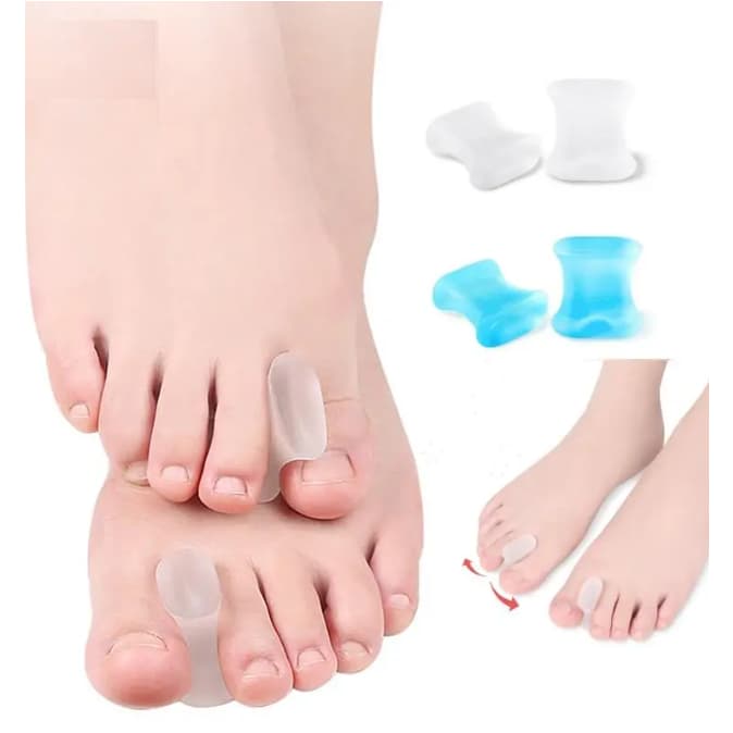 2 Separador De Dedo Dedão Equilíbrio Para Seus Pés Corretivo