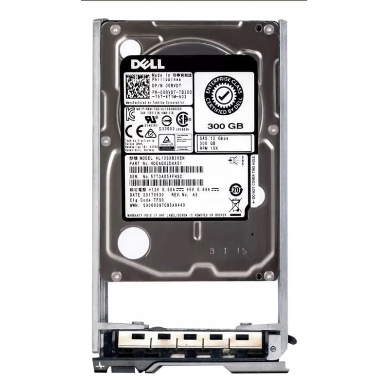 Hd Sas Dell 2.5 300gb 15k 00rvdt 0rvdt Al13sxb30en
