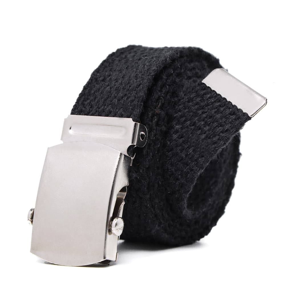 Cinto Correia Lona Gorgorão Infantil Com Fivela Rolete Estilo Militar Antialergico.