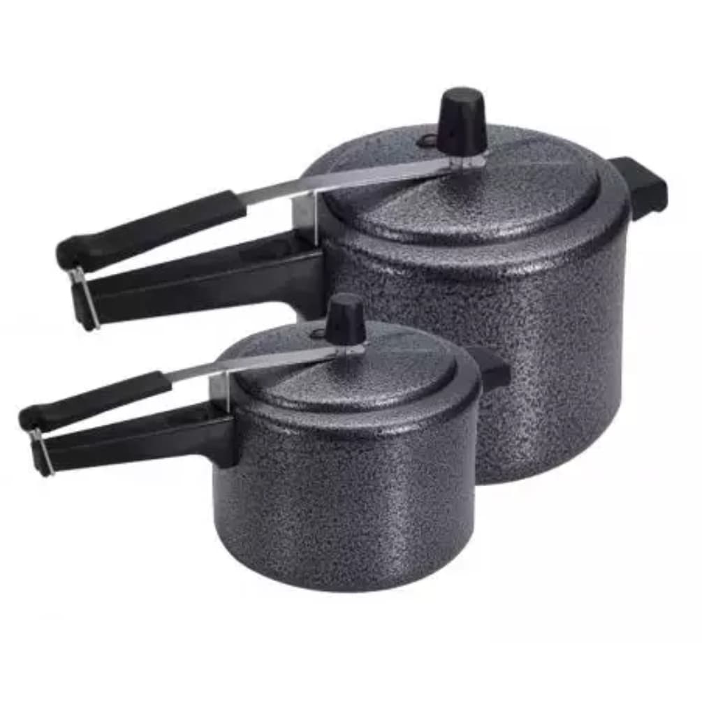 KIT COM 2 PANELAS DE PRESSÃO CRAQUELADA VÁRIOS KITS - APROVADO SELO DO INMETRO + ENVIO RÁPIDO E SEGURO