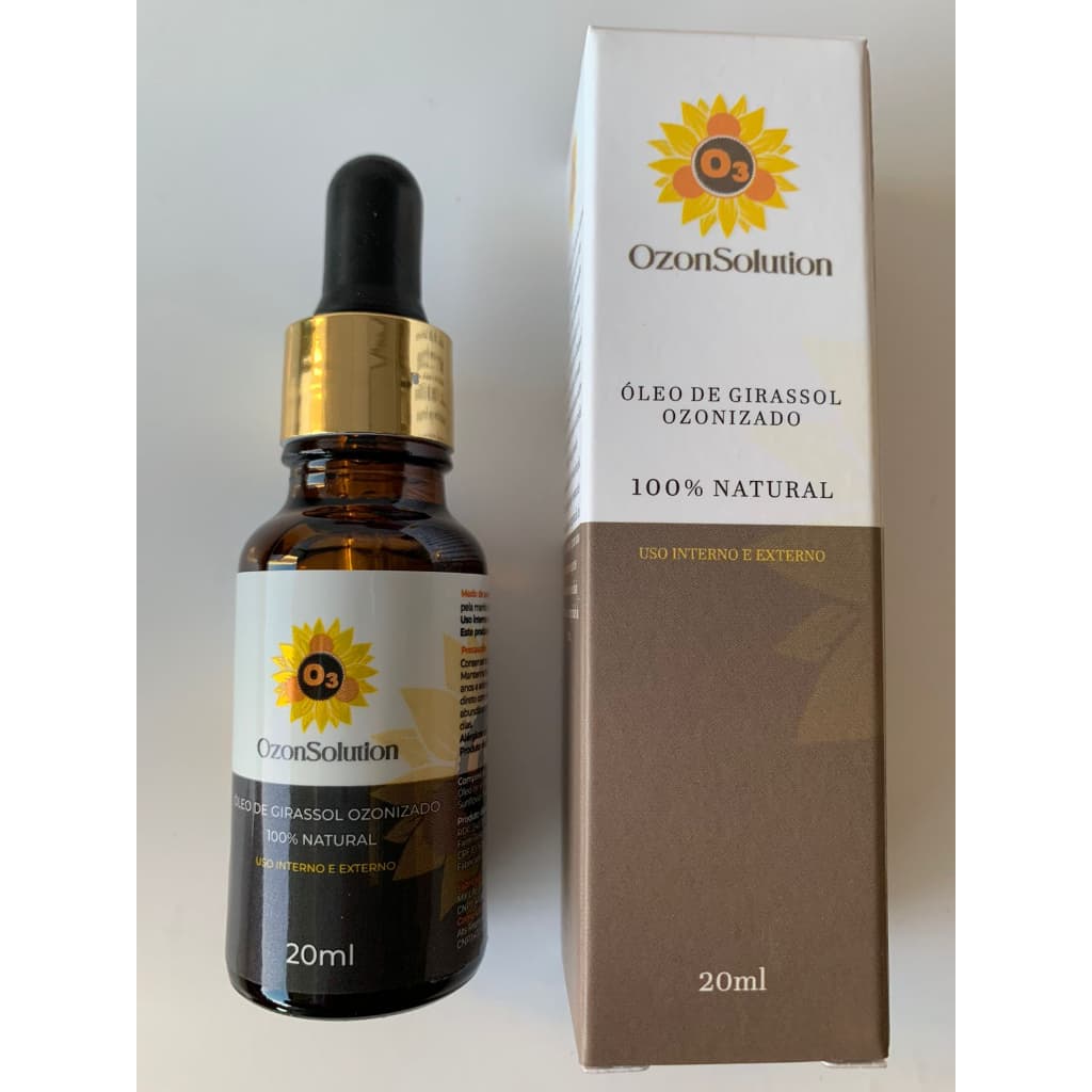 Óleo Girassol Ozonizado Ozonsolution 100% Natural Vegano melhor