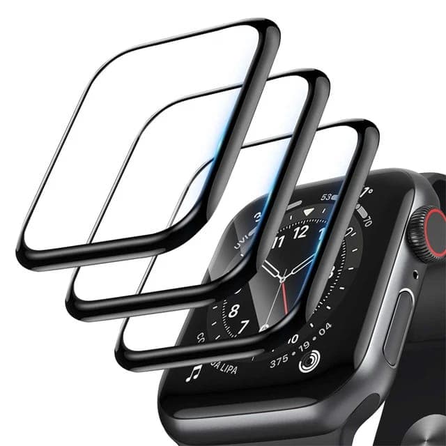PELÍCULA ALTA QUALIDADE APPLE WATCH Smartwatch Gel 3D Nano Curvada 38mm 40mm 41mm 42mm 44mm 45mm 49mm
