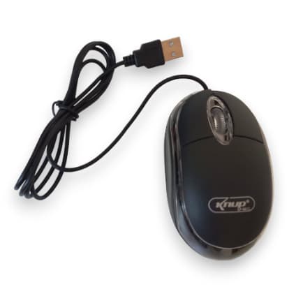 Mouse Optico Com Fio 1200DPI (KP-M611)