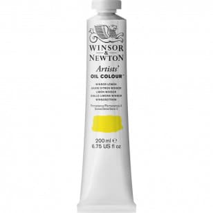 Tinta Óleo Winsor & Newton Artist 200ml S2 Winsor Lemon