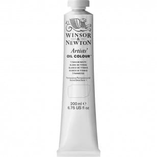 Tinta Óleo Winsor & Newton Artist 200ml S1 Titanium White