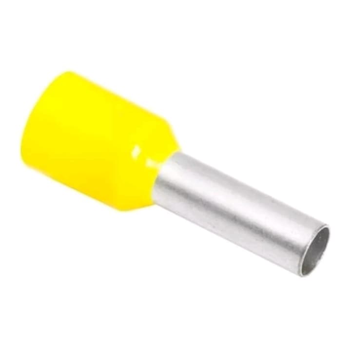 Terminal Ilhós Tubular  6mm 50 Pç