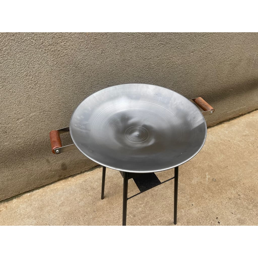 Lindo Tacho Disco Arado Aço Carbono 55 Cm Para Porções Em Geral Churrascos Almoço Bifeira