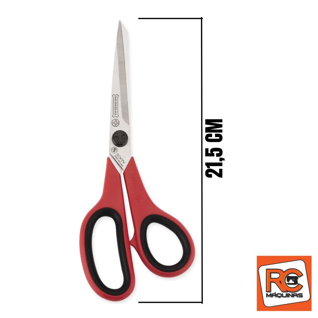 Tesoura de Corte e Costura e uso em geral Mundial Profissional 8 polegadas 21.5cm T102-C4-VLH-8