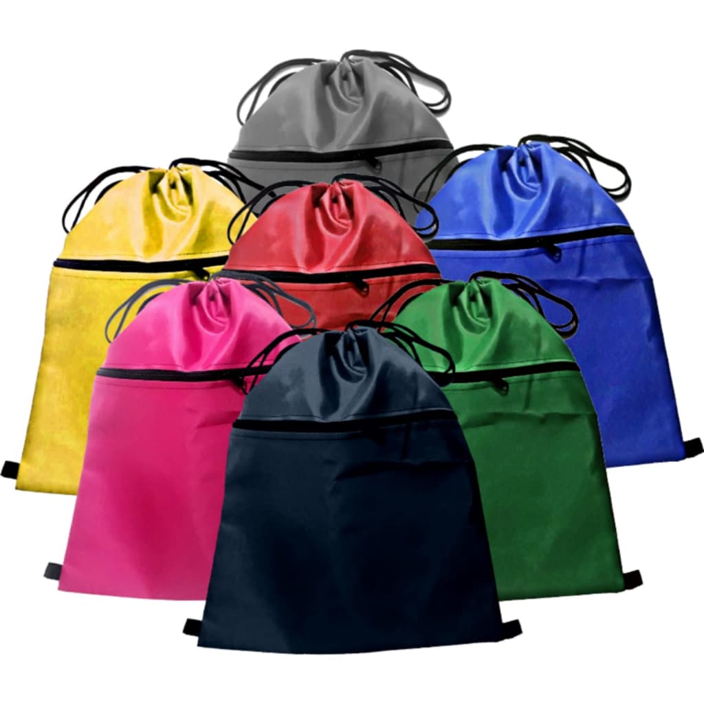 Mochila saco lisa com cordão diversas cores
