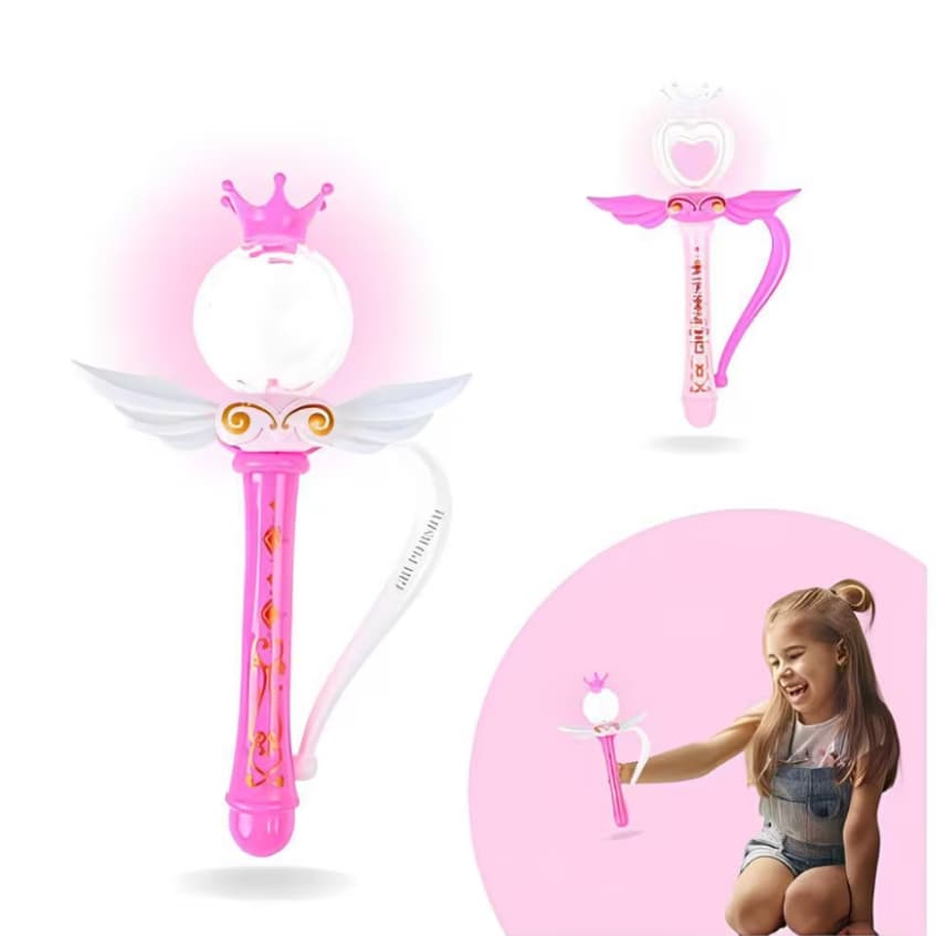 Varinha Mágica Com Luz  Brinquedo Infantil Menina