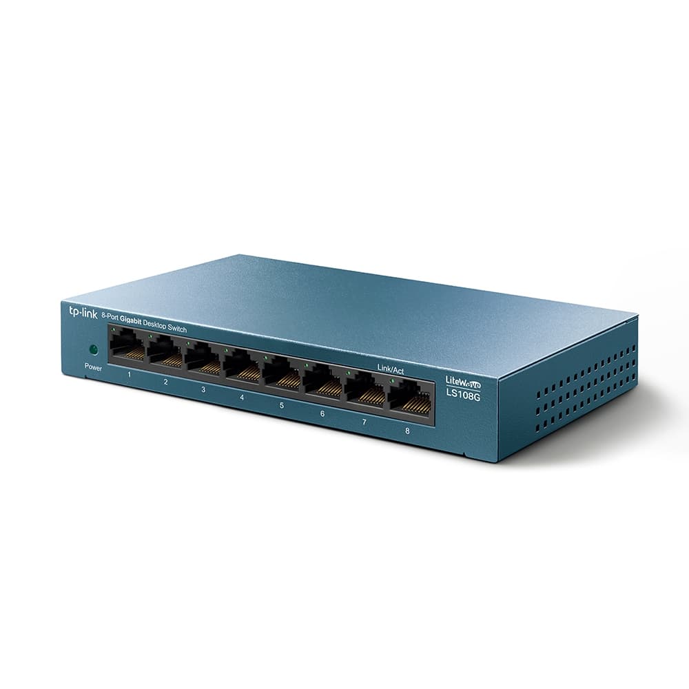 Switch Gigabit De Mesa Tp-link Ls108g 8 Portas 10/100/1000