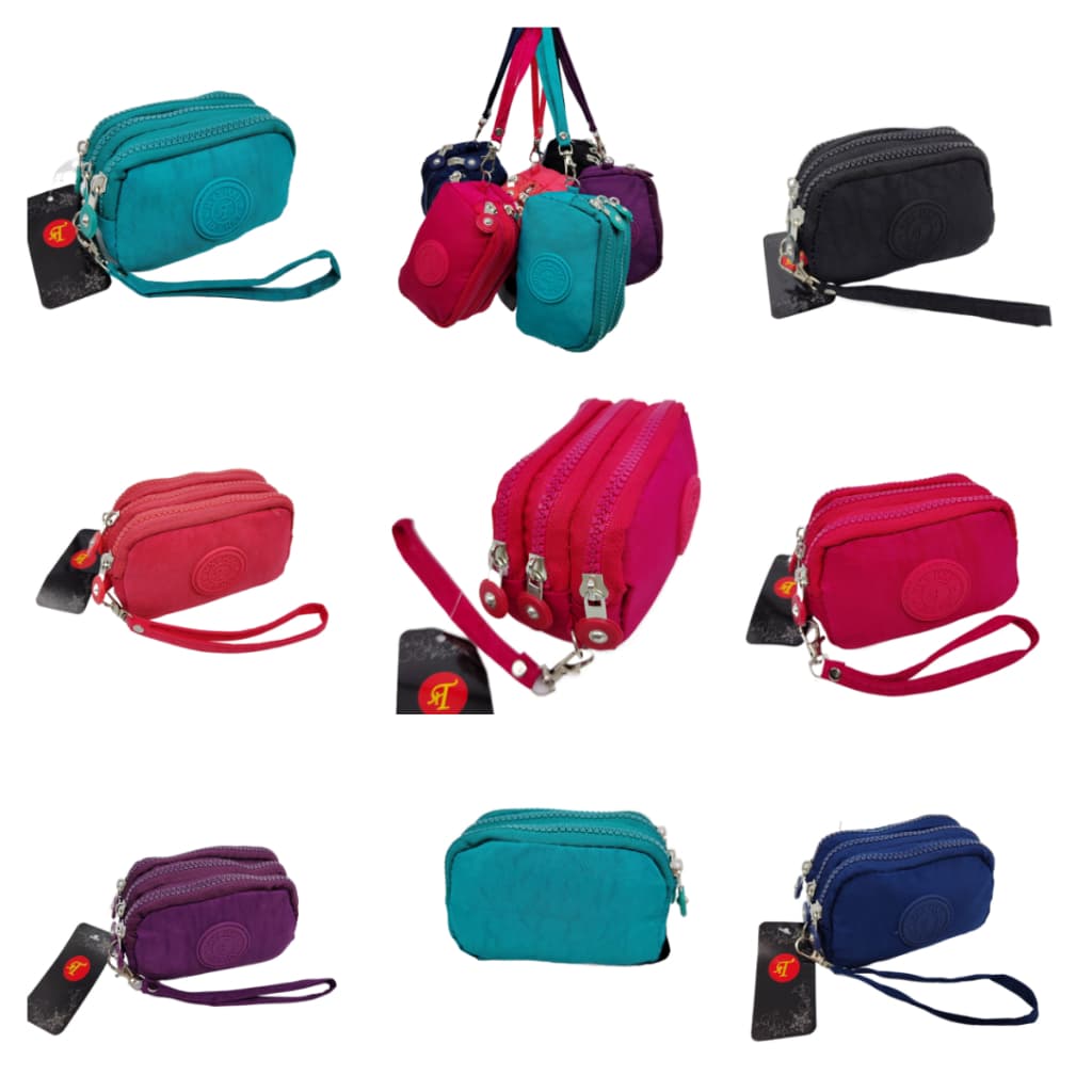 Carteira pequena bonita e requintada, que pode armazenar joias e cartões bancários 6797