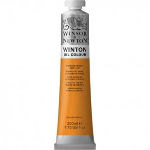 Tinta Óleo Winsor & Newton Winton 200ml 115 Cadmium Yellow Deep Hue