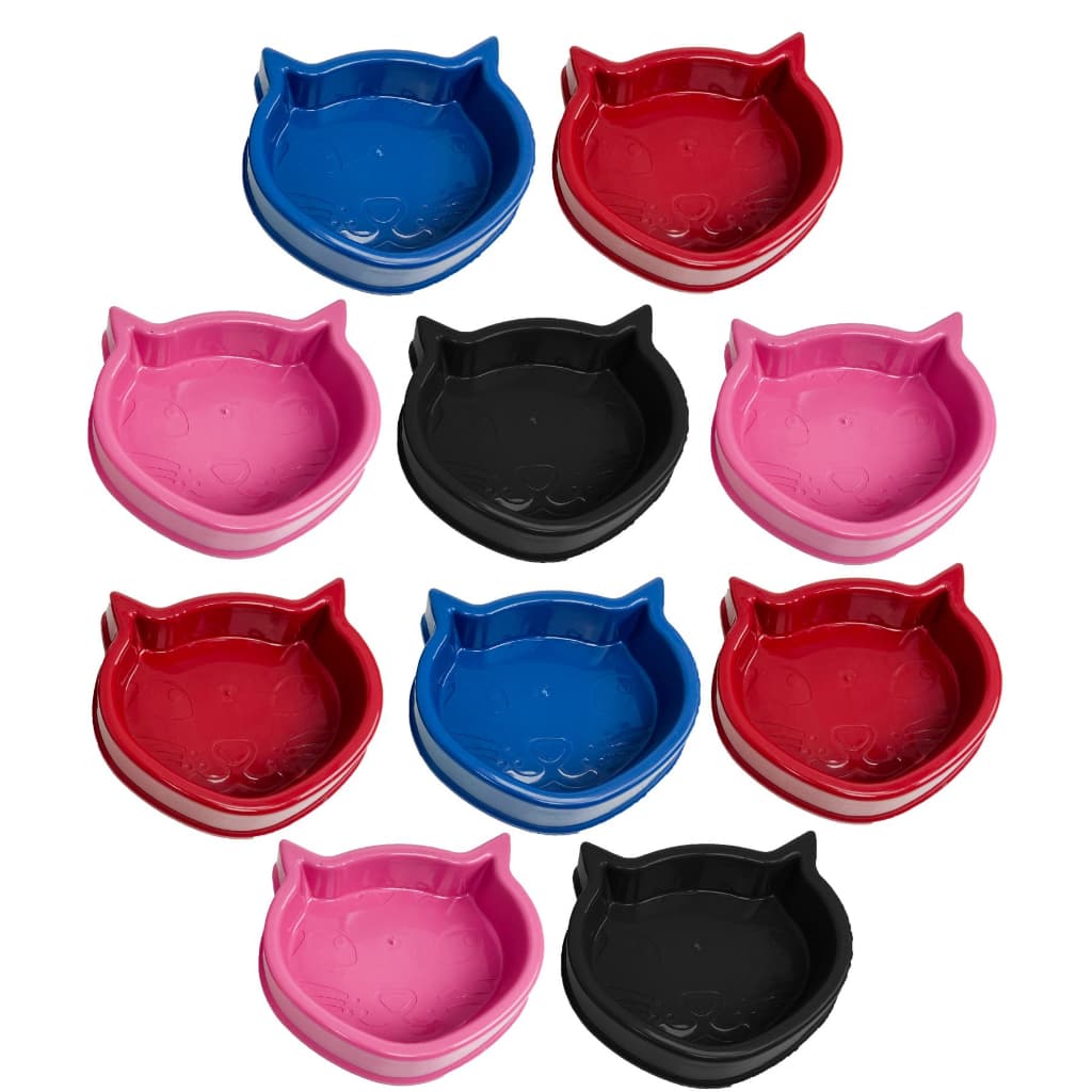 Kit 10 Comedouro Pet Para Gato - 150ml