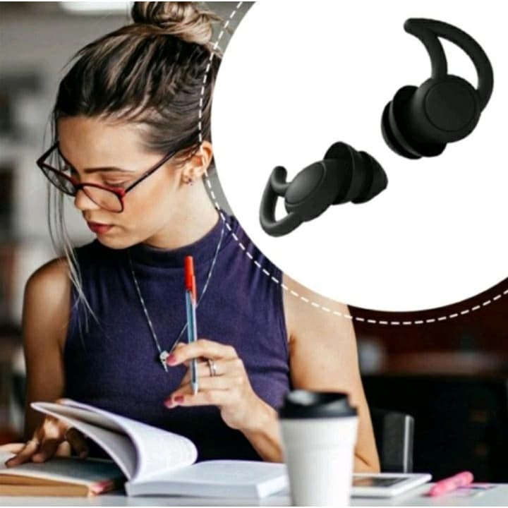 Abafador De Som 3 Camadas Para Dormir Estudar Tampão Alta Qualidade