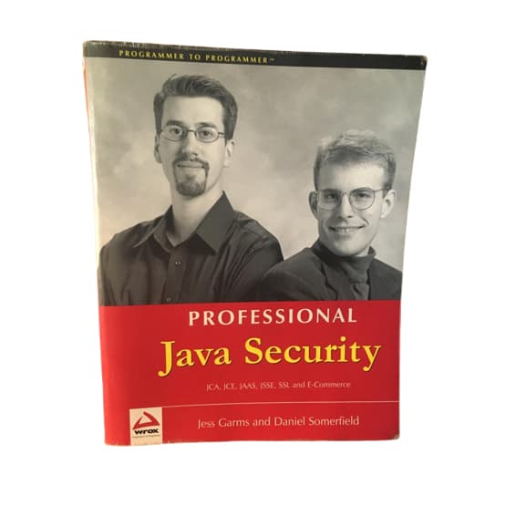 Livro Professional Java Security; Jess Garms; Daniel Somerfield