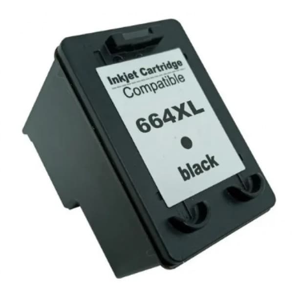 Cartucho 664 Xl Preto 664xl COMPATIVEL 3636 1115 2136 2676 3776 5076 5276