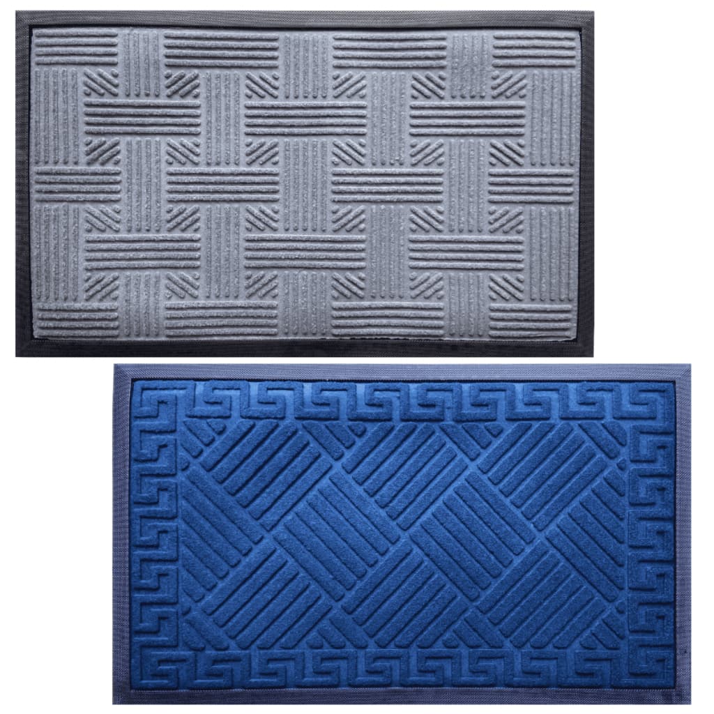 Tapete Capacho de Porta 45x75 Borracha Grande Antiderrapante Decoração Entrada