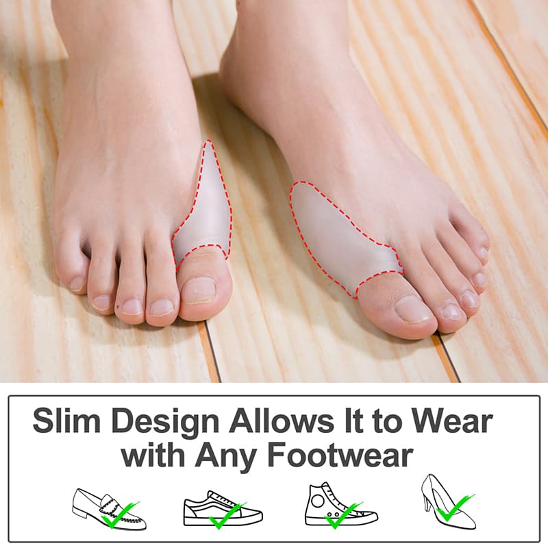 Protetor Joanete Dedão ou dedinho - Silicone - Valor Par