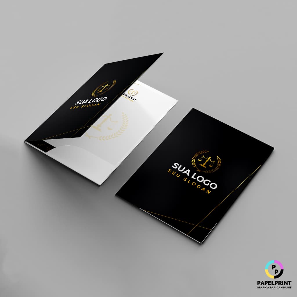 Pasta Personalizada com Bolsa Advogado  - 15 Unid.