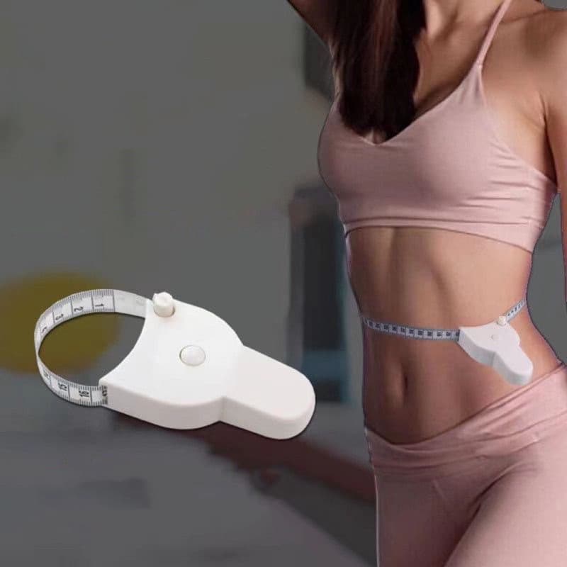 1 OU 2 Unidades de Fita Métrica Automática Fitness Telescópica Medidor De Busto E Cintura