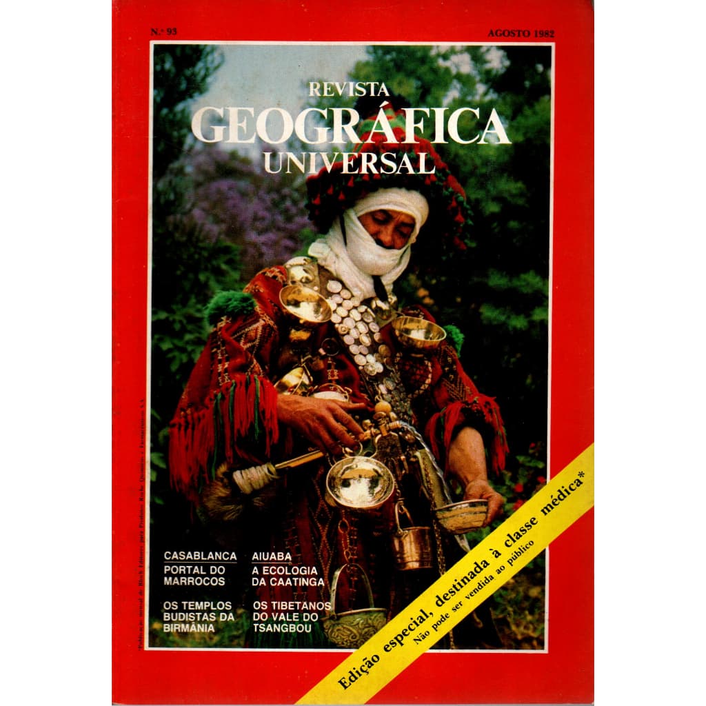 Revista Geográfica Universal, Nº 93, Agosto De 1982