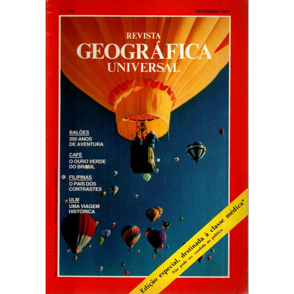 Revista Geográfica Universal, Nº 106, Setembro De 1983