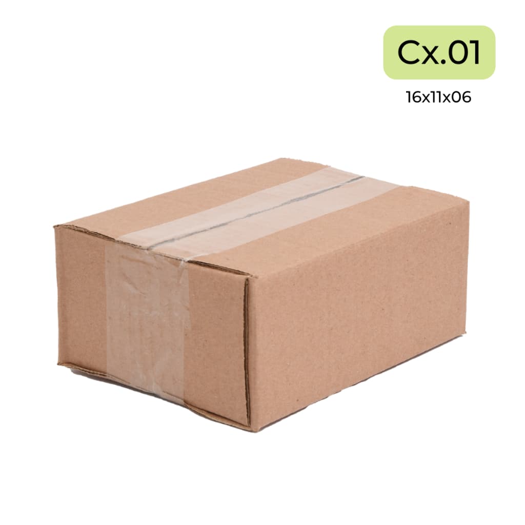 Caixa De Papelão Correio Sedex Pac 16x11x6 E-commerce  100cx