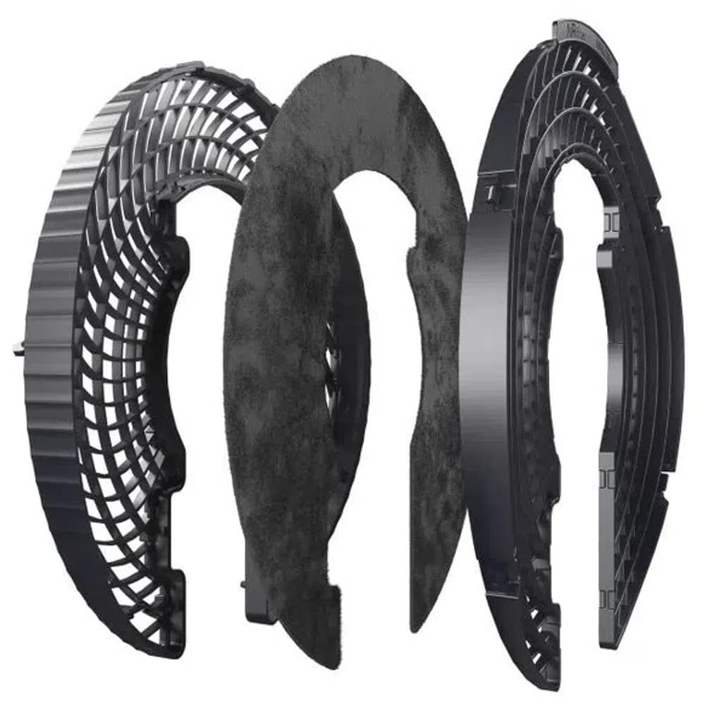 Air Filter Mallory Filtro Manta Carvão Ativado Para Ventilador