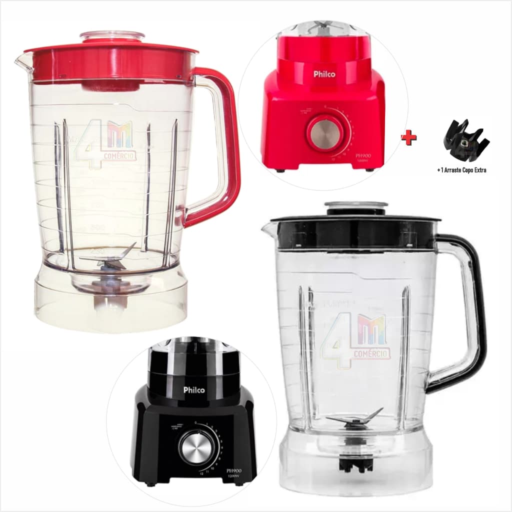 Copo Jarra Liquidificador Compatível com Philco Ph 900 PH 1200 PLQ 915 PLQ 1212