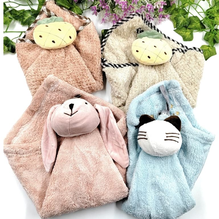 paninho naninha para bebê dormir com urso na ponta (aleatório)