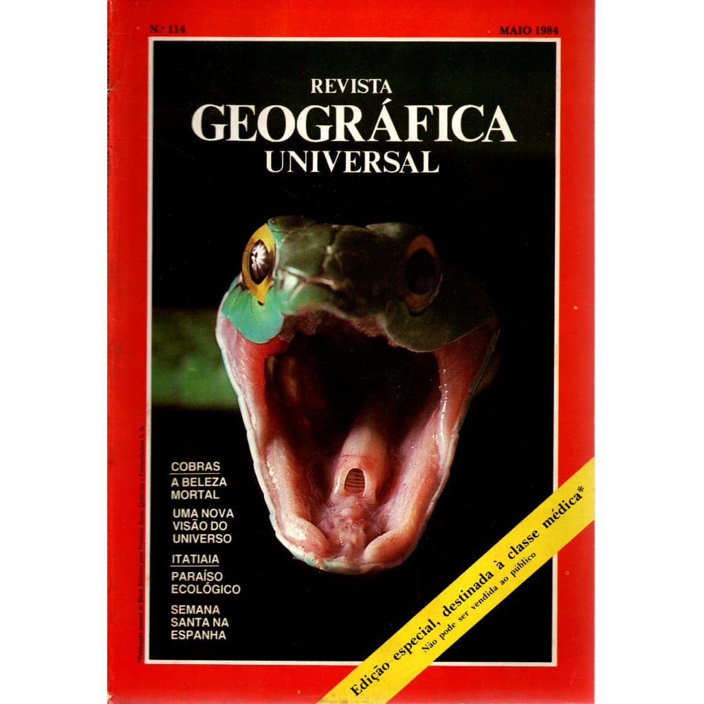 vRevista Geográfica Universal, Nº 114, Maio De 1984