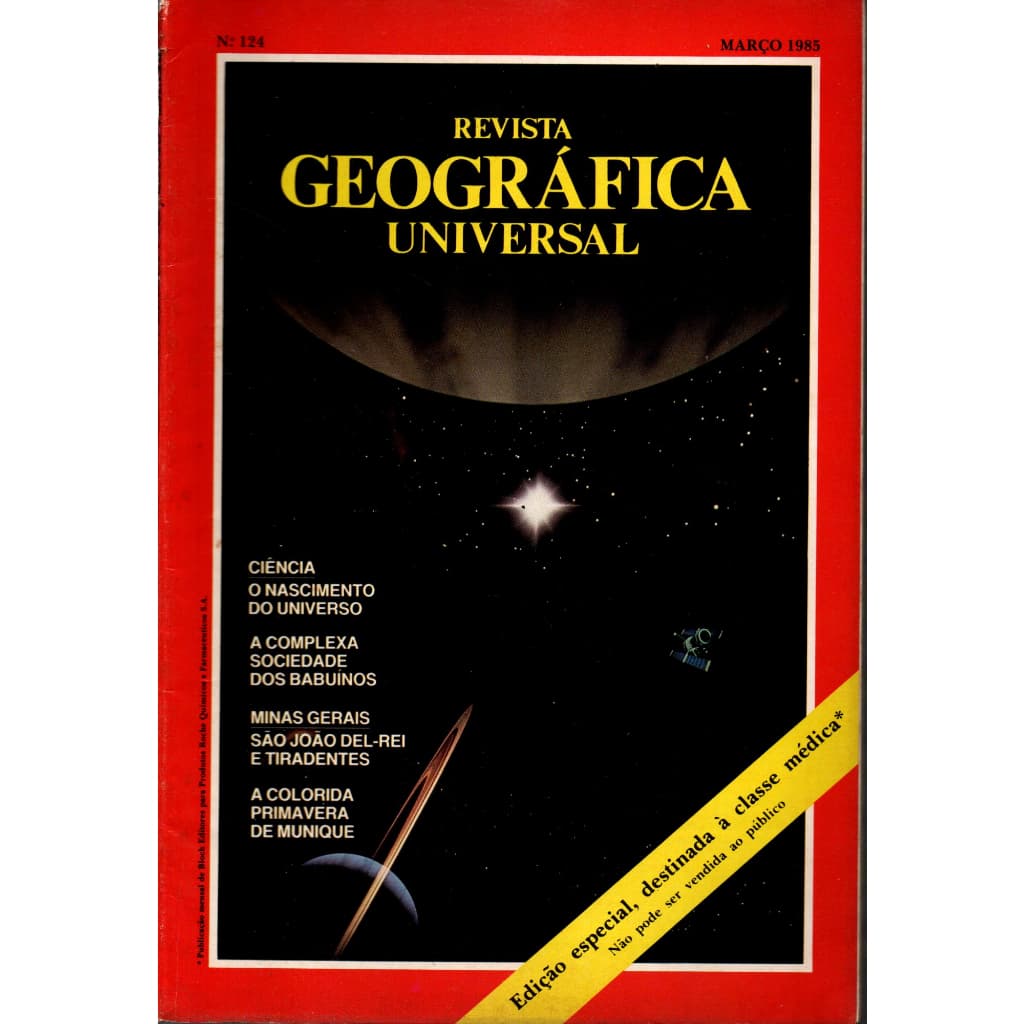 Revista Geográfica Universal, Nº 124 Março  De 1985