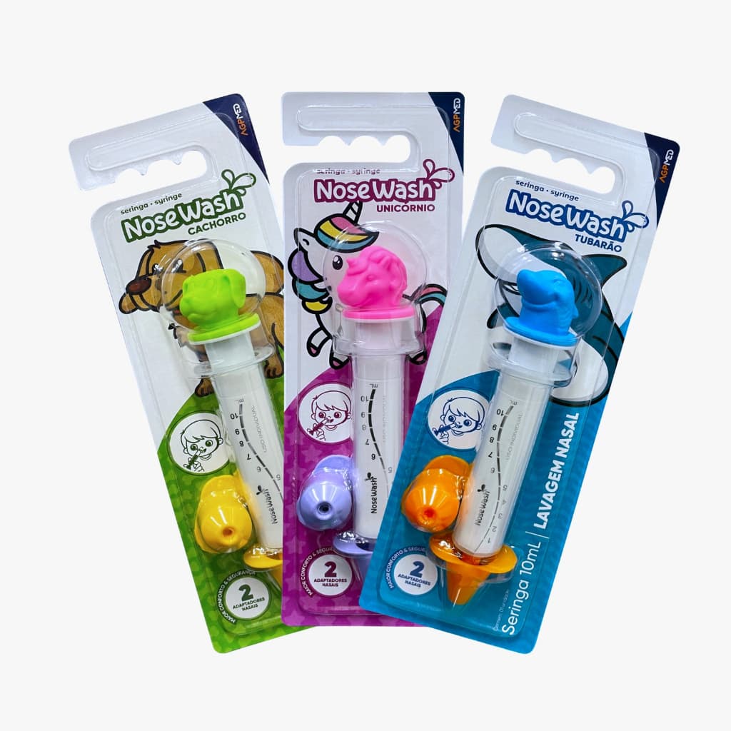 Seringa Para Lavagem Nasal Nosewash 10ML - AGPMED