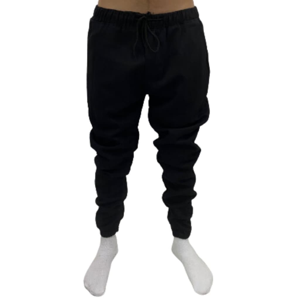 Calça Jogger Masculina Homem Jeans Sarja Premium Punho Ajustado Slim Fit Envio Rapído PROMOÇÃO