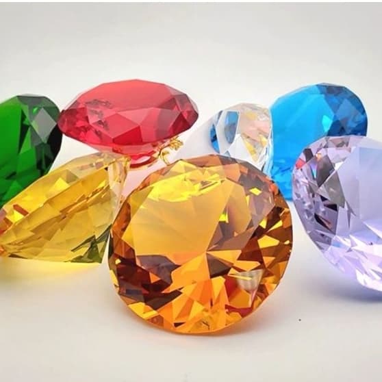 Jóia Diamante De Cristal