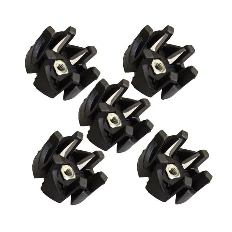 Kit 5 Arrastes de liquidificador mondial l-99 L-900 L-1000 L-1200