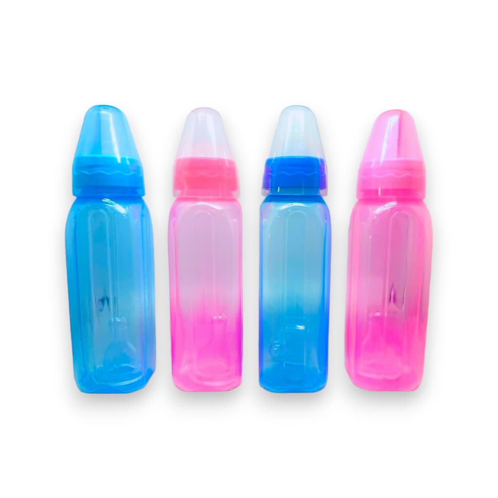 Mamadeira retrô redonda de silicone 240ml