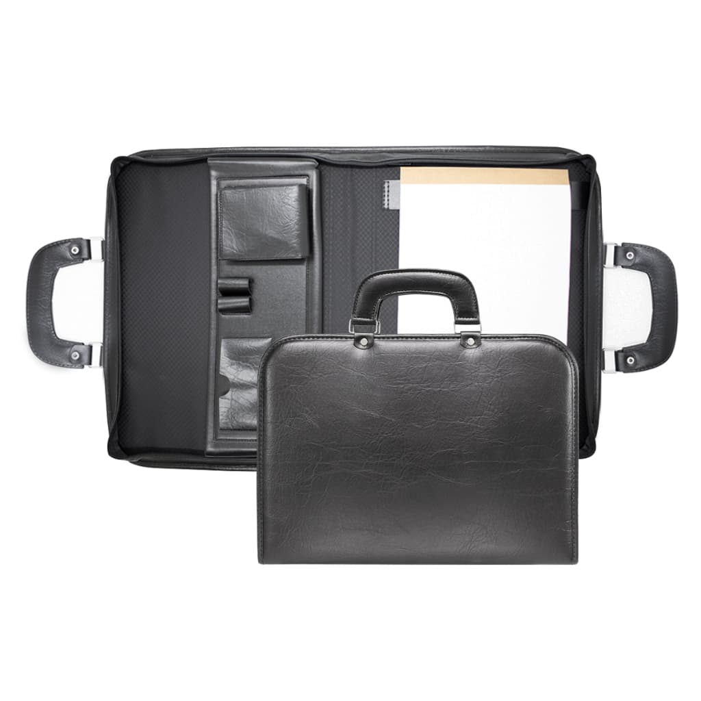 Maleta Executiva Incorpast 1671 para Notebook em Material Sintético com Alça Funcional