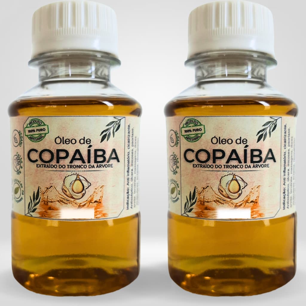 Óleo De Copaíba Da Amazônia 100% Puro ( Uso interno e Externo )