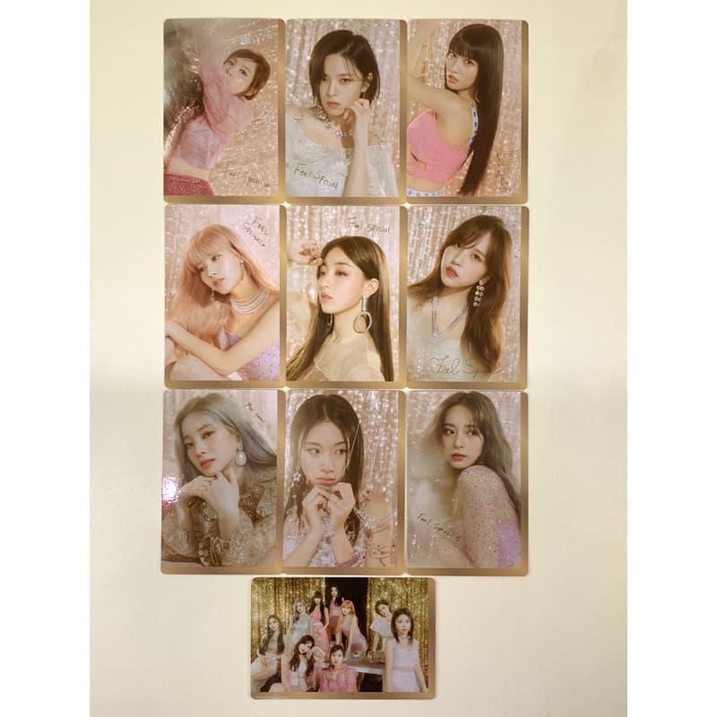 twice feel special pob photocard original kpop