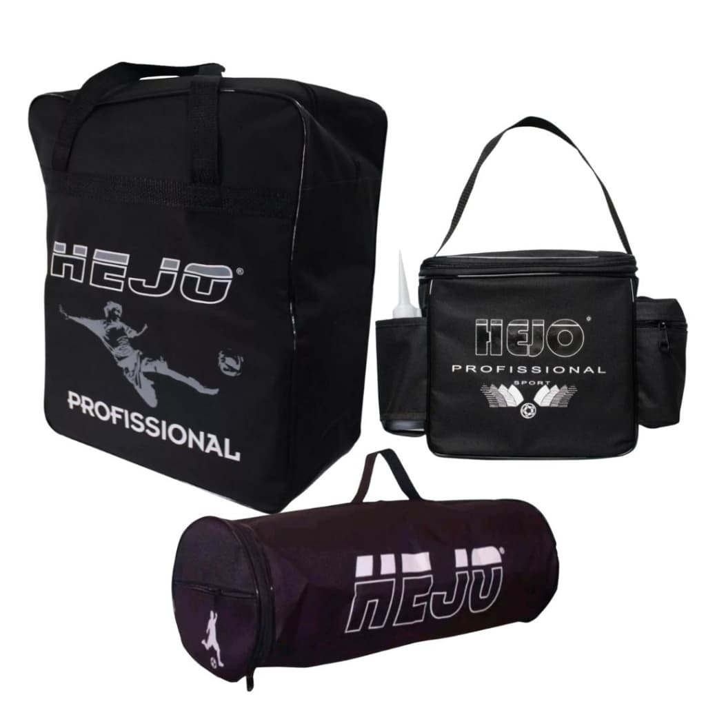 Kit Futebol Saco Fardamento+Bolsa Massag+Porta Bola Pequeno