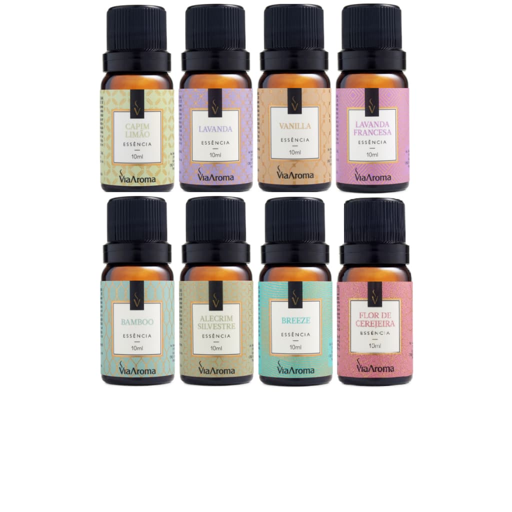 Essência Via Aroma Para Aromatizador Aromaterapia 10ml Só As Melhores