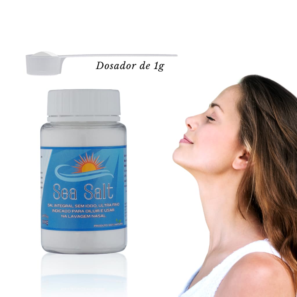 Sal Para Lavagem Nasal Ultrafino 100 g