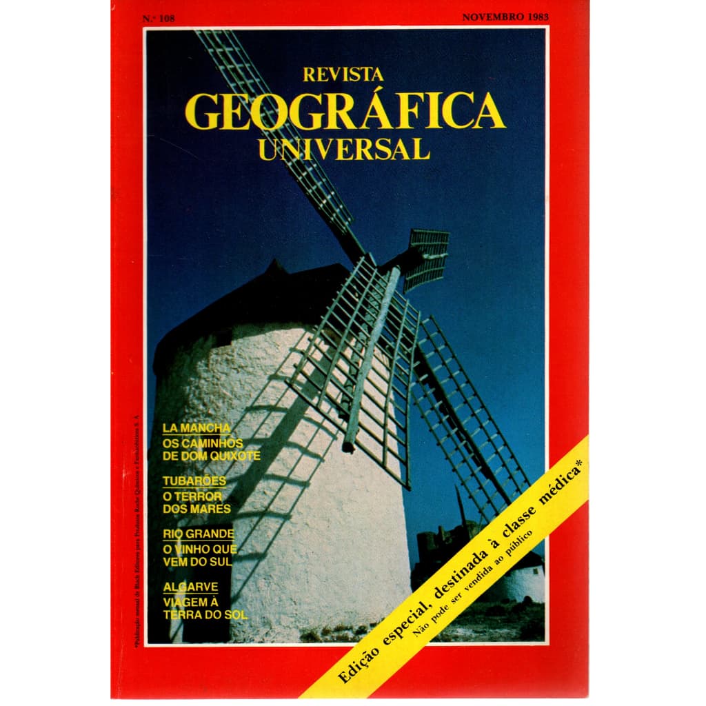 Revista Geográfica Universal, Nº 108, Novembro De 1983