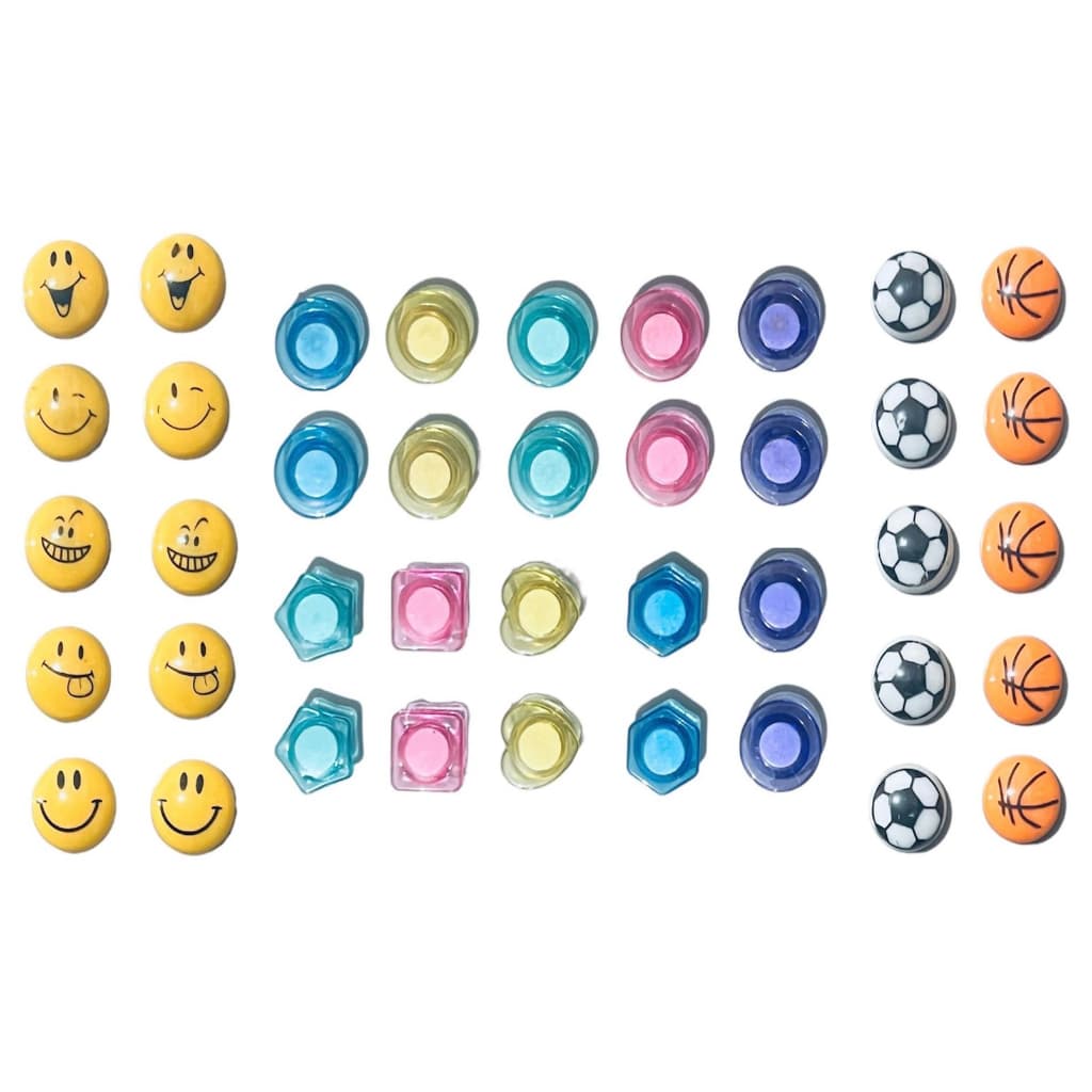 Imã Coloridos Decorativo Geladeira Fotos