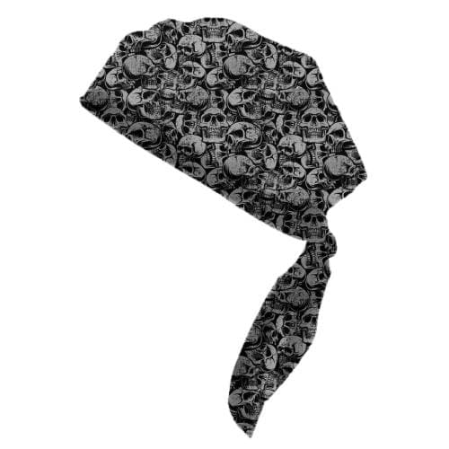 Bandana Caveira skull Touca Uniforme Chef