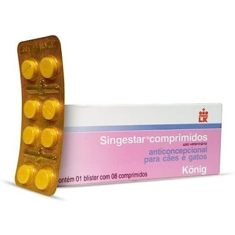 Singestar 20mg 8 Comprimidos para Cães e Gatos König