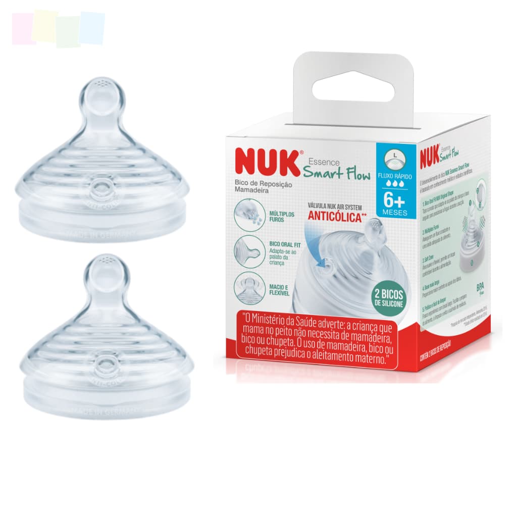 Bico Ortodôntico 6+ L Fluxo Rápido Válvula Air System Múltiplos Furos Oral Fit Soft Zone Base Larga