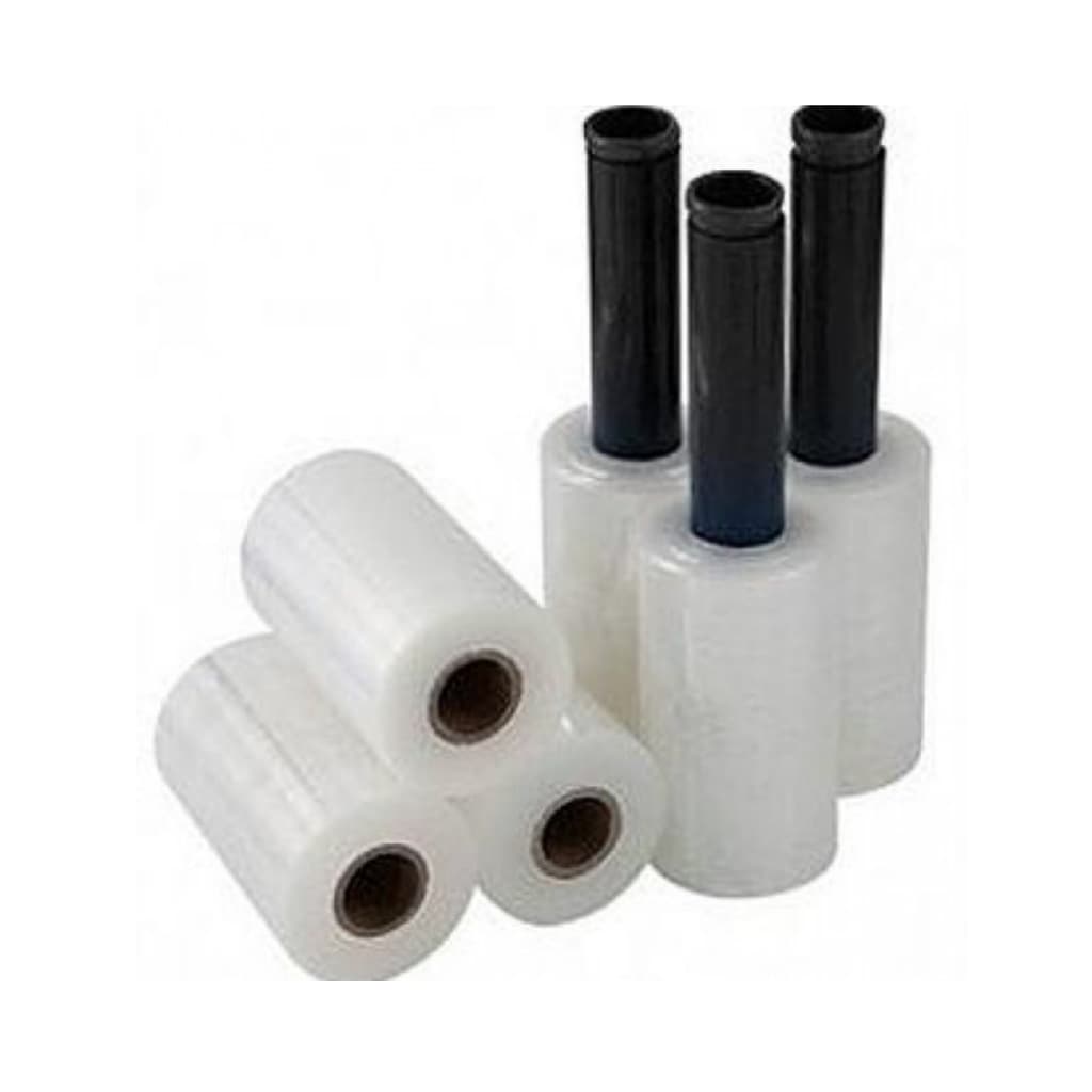 5 rolos de filme Stretch 100m  com Cabo aplicador mala de viagem e volante